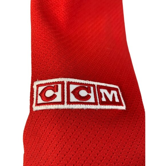 VTG CCM Detroit Red Wings Official Licensed Jersey 2XL Sewn 7637 Hockey GUC - Picture 7 of 9